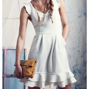 Anthropologie Maeve Sunland White dress 4